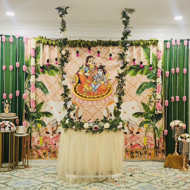 Cradle Ceremony BackDrop